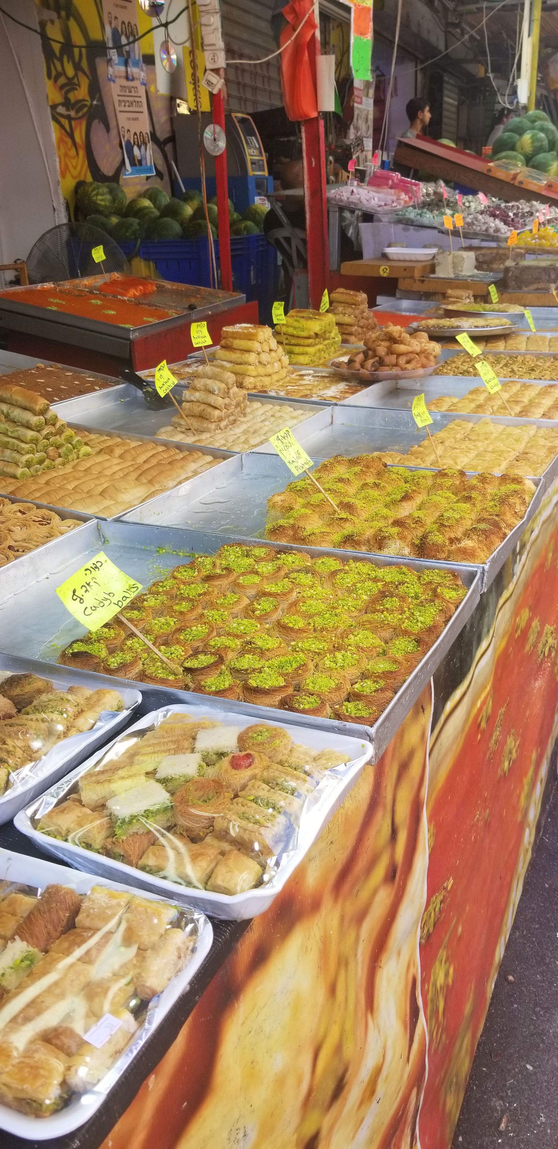 Carmel Market, Tel Aviv, Israel.