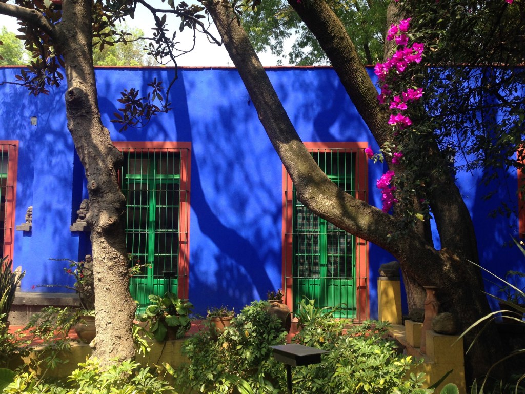 Frida Kahlo's Blue House, Mexico City, Mexico.