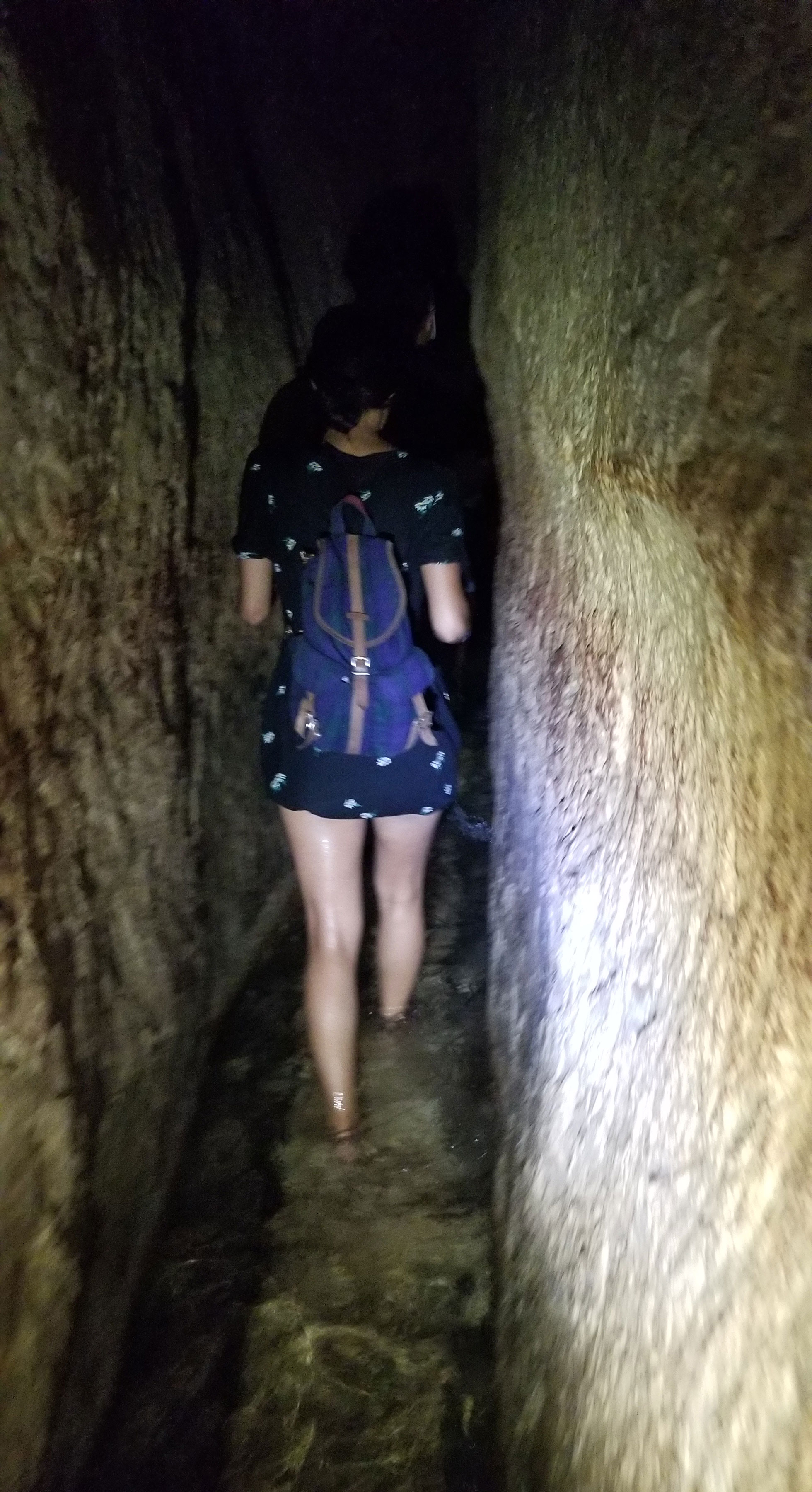 Hezekiah's Tunnel, City of David, Jerusalem, Israel.
