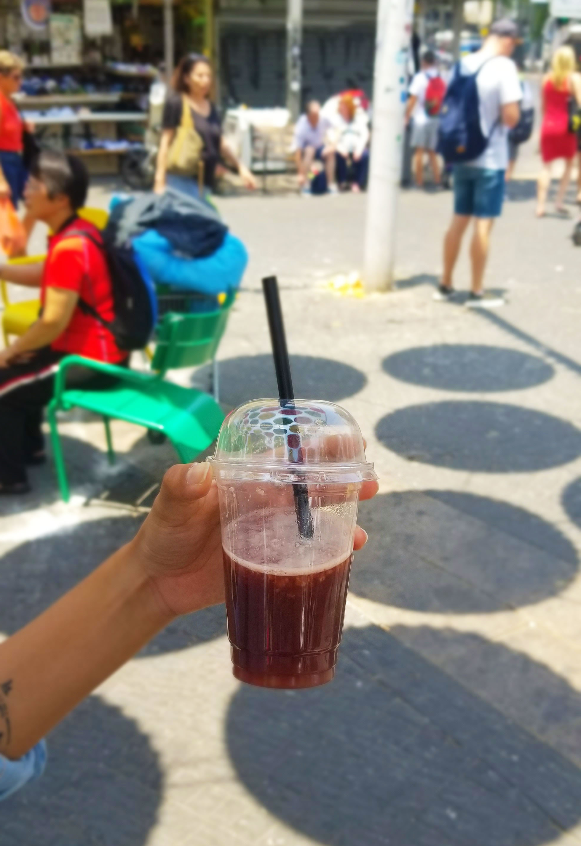 Pomegranate Juice, Tel Aviv, Israel.
