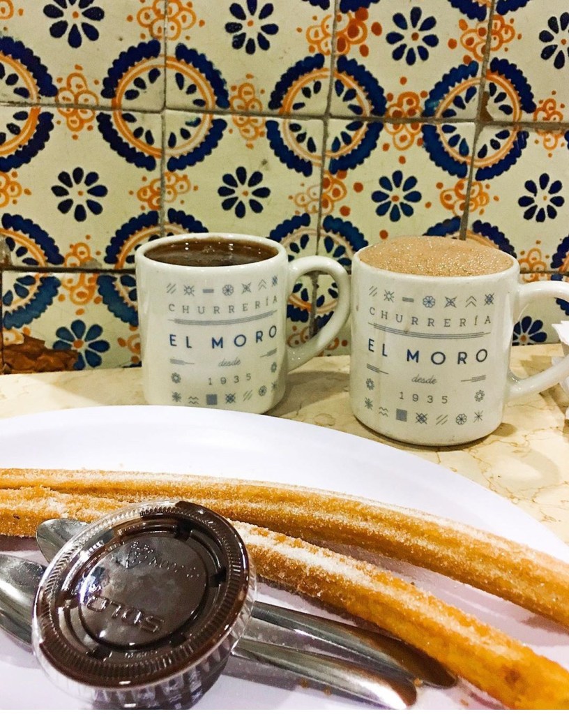 Churrería El Moro Parque, La Condesa, Mexico City.