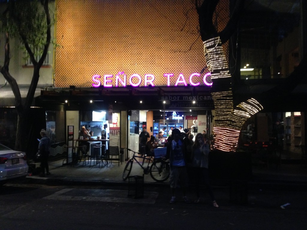 Señor Taco, La Condesa, Mexico City, Mexico.
