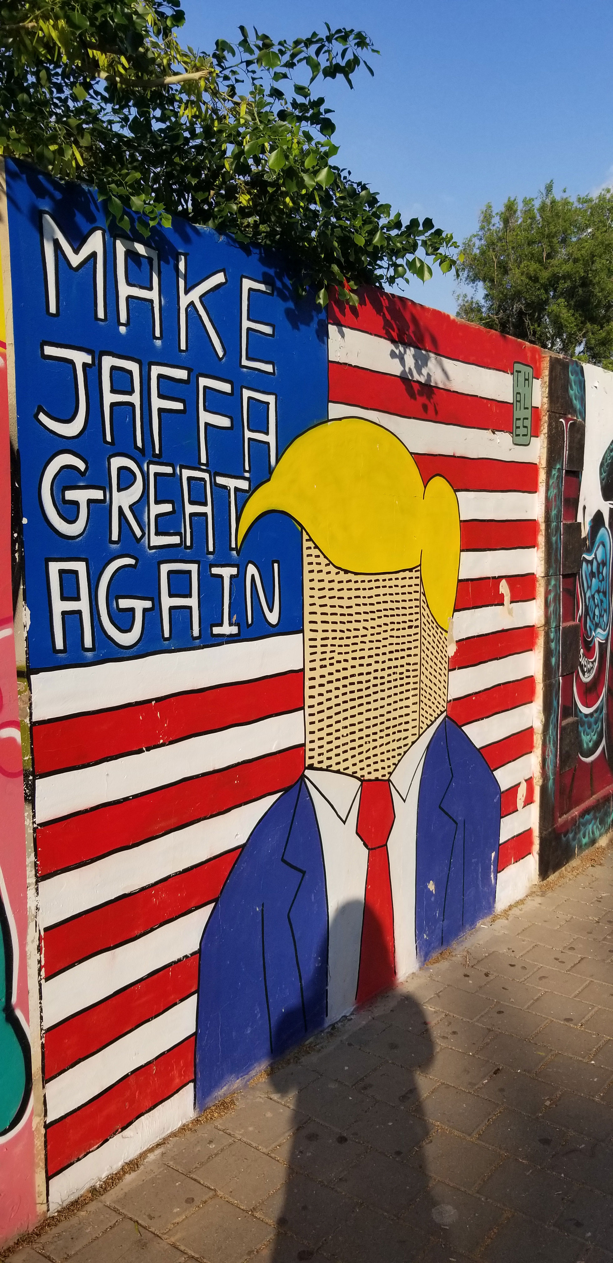 Street art, graffiti, Tel Aviv, Israel.