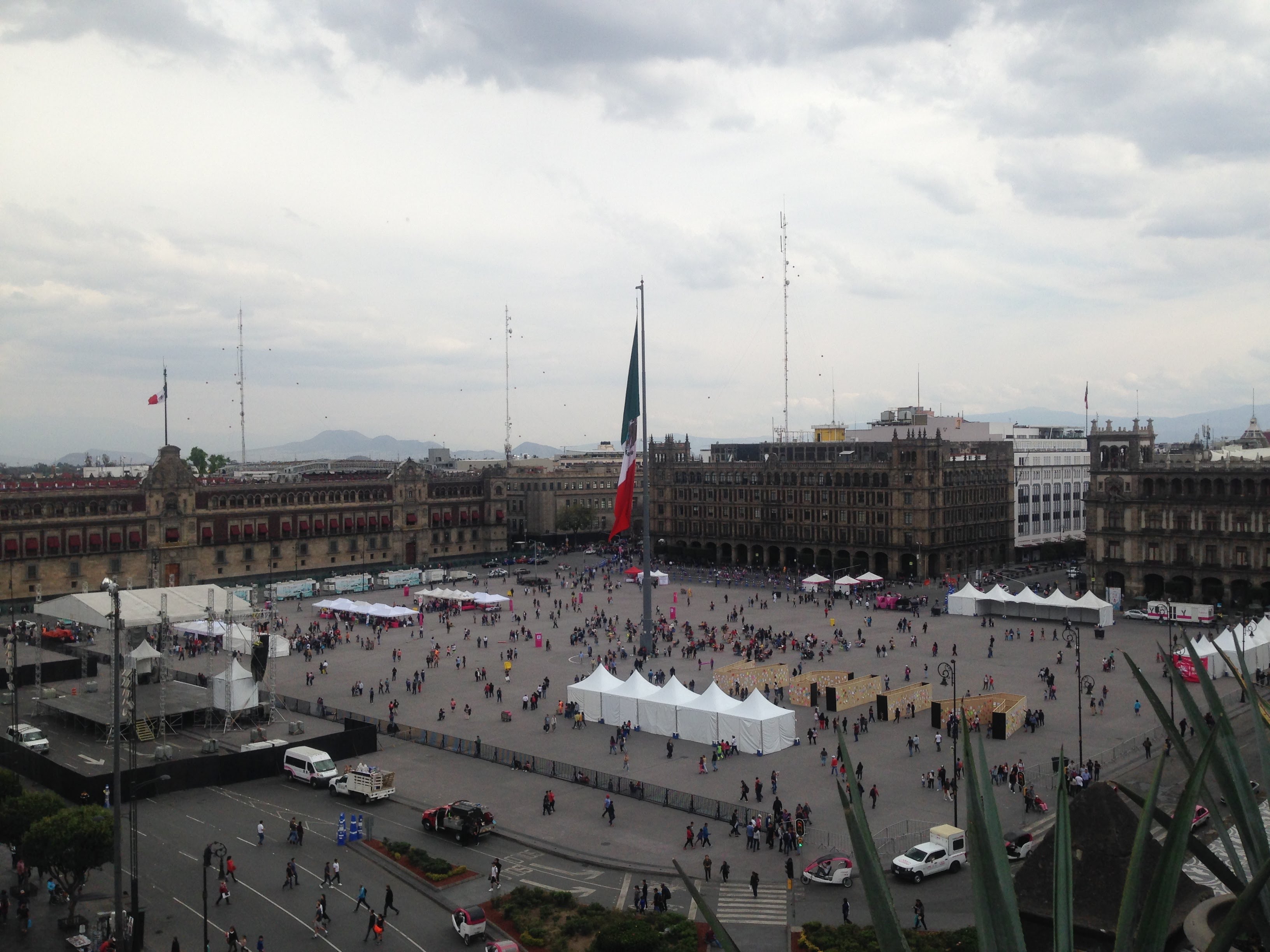  Zócalo, Mexico City, Mexico.