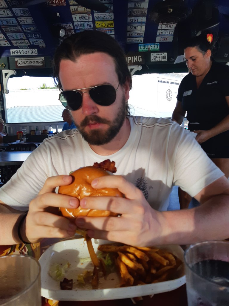 Cheeseburger Paradise in Lahaina, Maui, Hawaii.