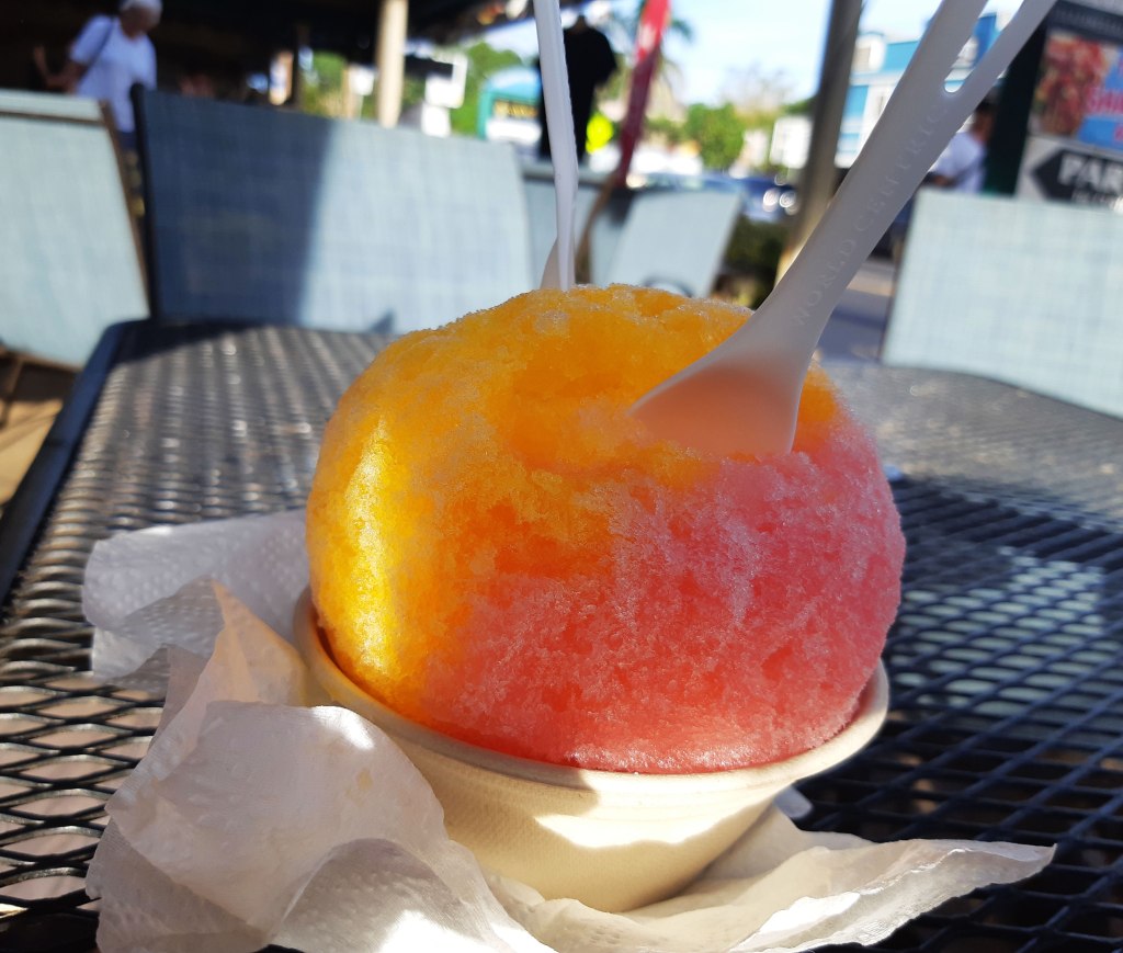Shaved Ice, Paia, Maui, Hawaii.