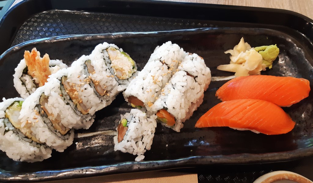Sushi Vancouver, BC, Canada. Travel Food. Togo Sushi.