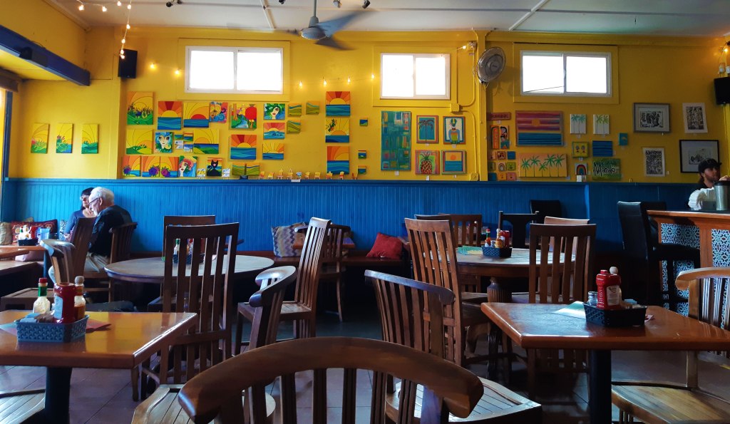 Café Mambo in Paia, Maui, Hawaii.