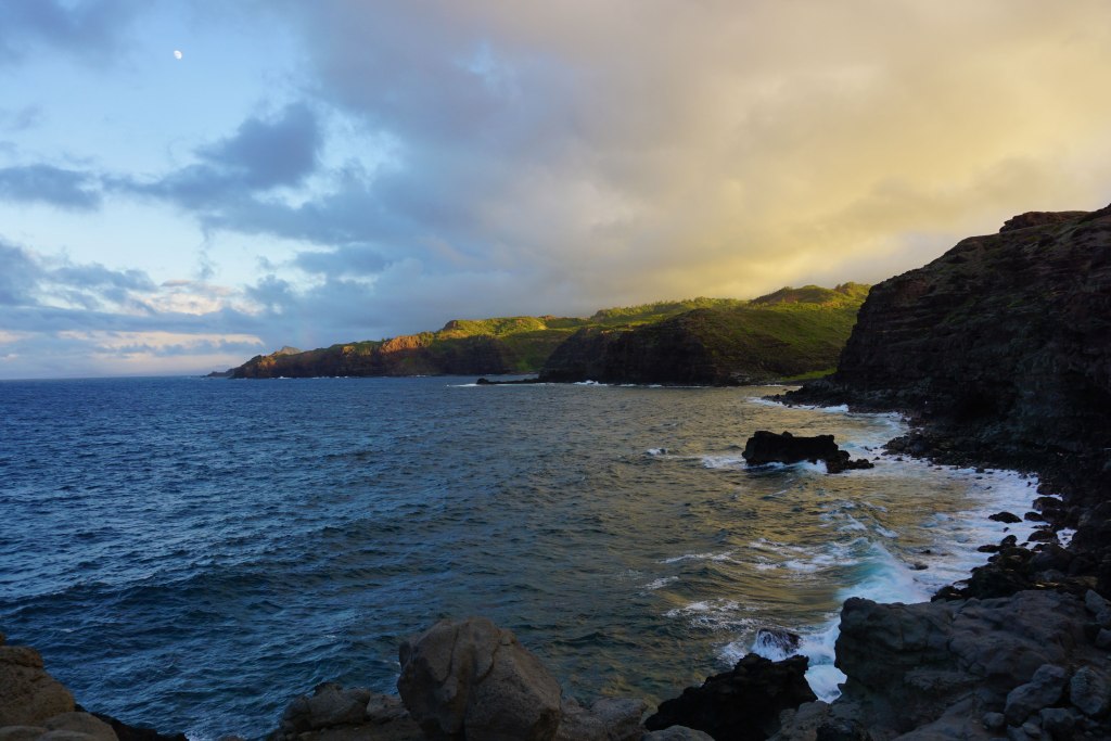 Nakalele Blowhole, northwest of Maui.