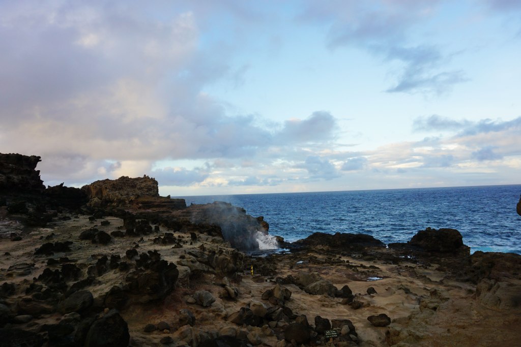 Nakalele Blowhole, northwest of Maui.