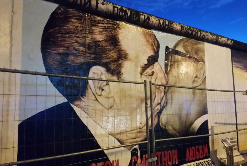 East Side Gallery, Berlin Wall.