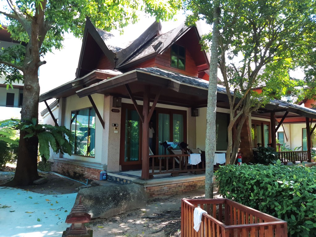 Our villa at the Sunrise Tropical Resort, Krabi, Thailand.