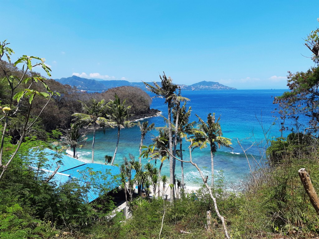 Blue Lagoon Beach, Bali, Indonesia.