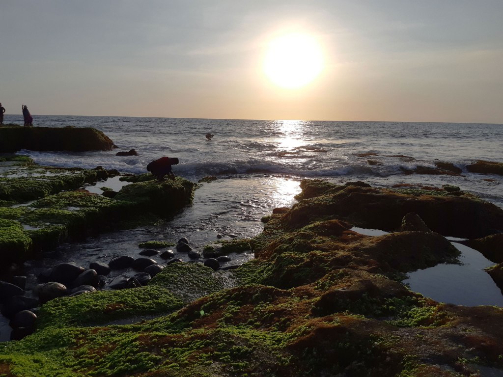 Uluwatu Temple at sunset, Bali, Indonesia.