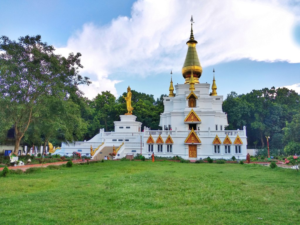 World Peace Pagoda, Mainamati, Bangladesh.