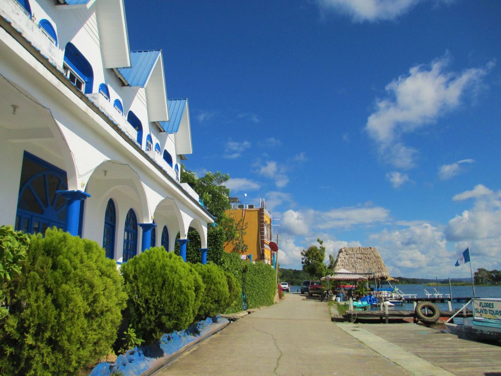 Flores Island, Guatemala.