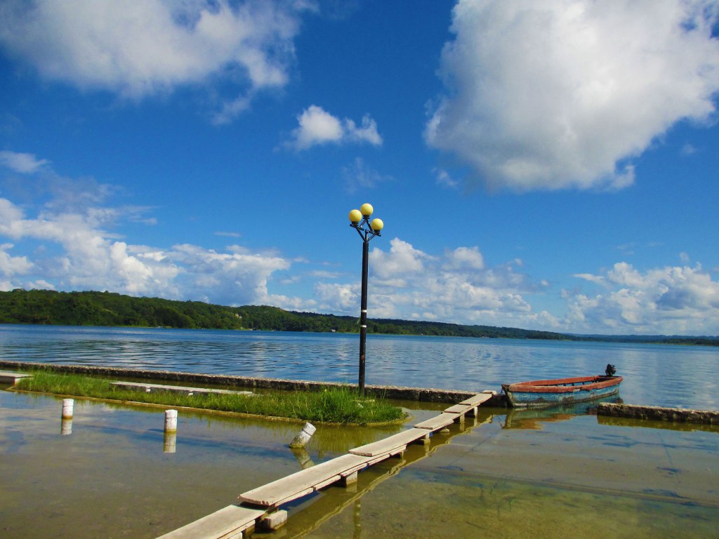 Flores Island, Guatemala.