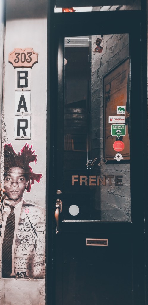 El del Frente bar, Old Havana, Cuba.