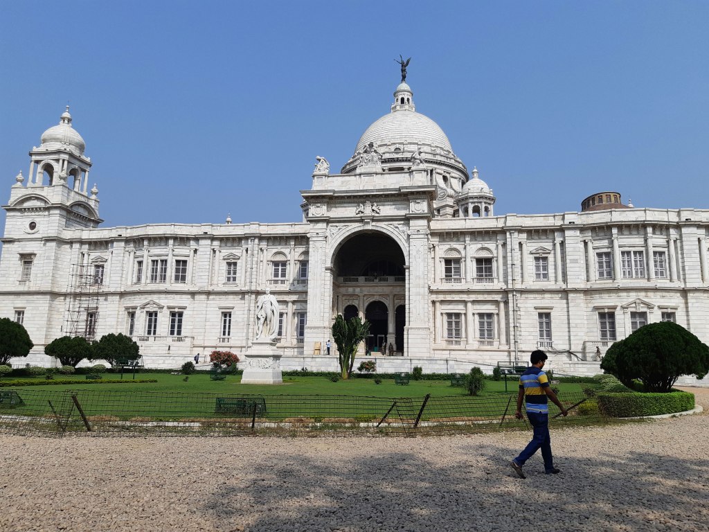 The Victoria Memorial, Kolkata, India.