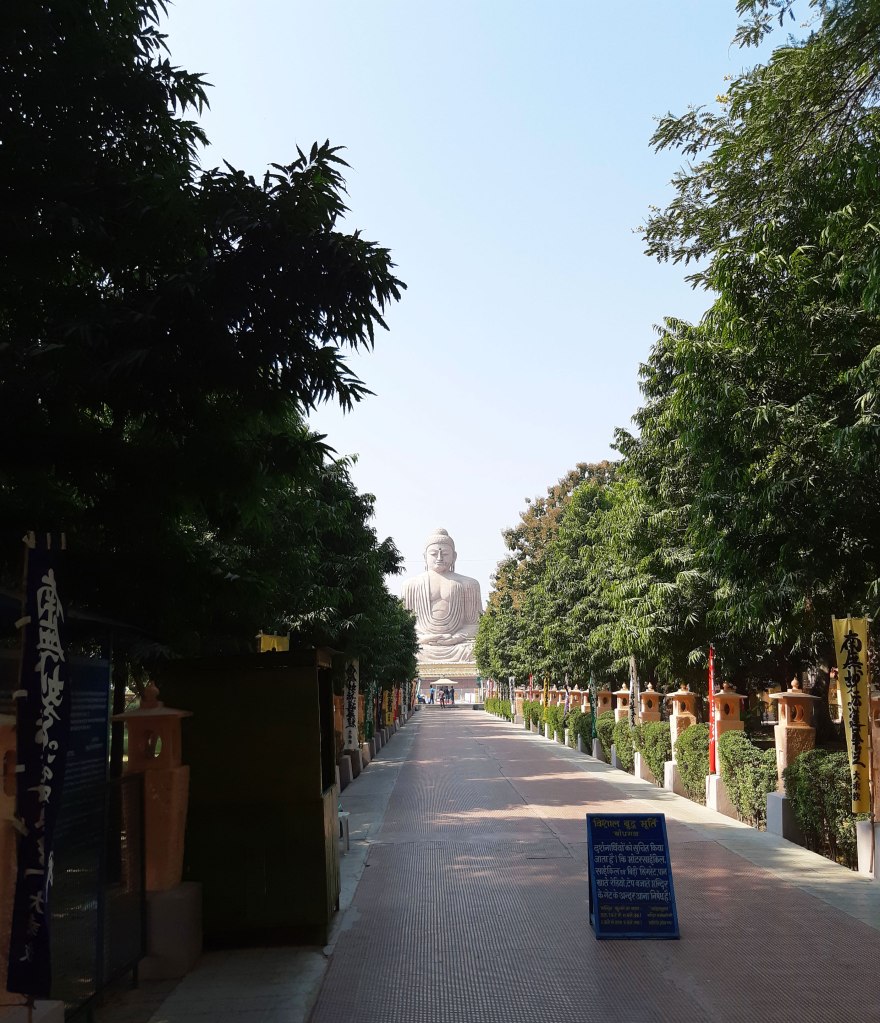 Japanese Big Buddha, Bodhgaya, Bihar, India.
