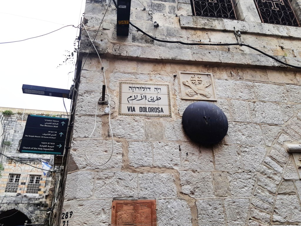 Via Dolorosa, Jerusalem.