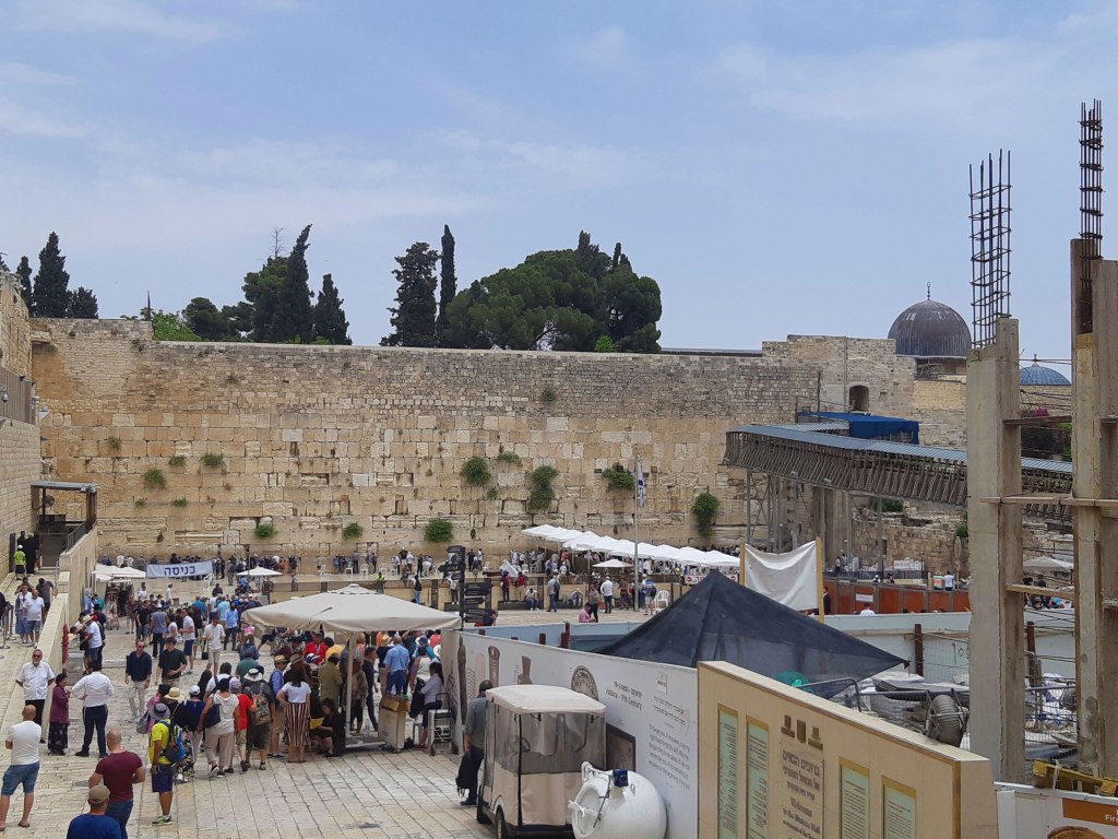 Western "Wailing" Wall, Jerusalem, Israel.