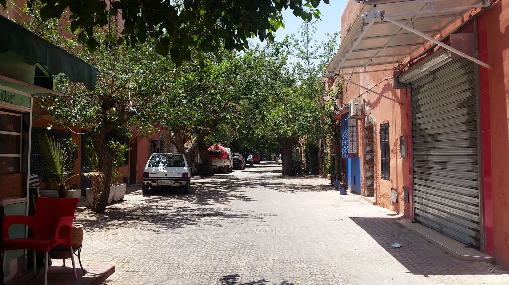 Streets of Marrakech, Morocco.