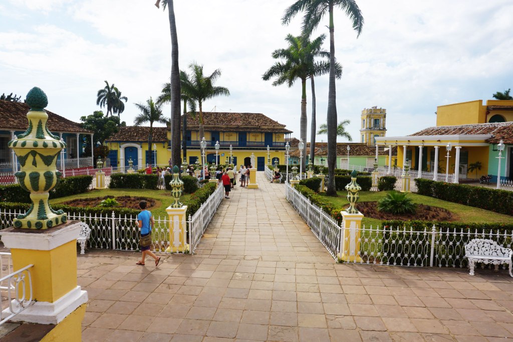 Plaza Mayor, Trinidad, Cuba.