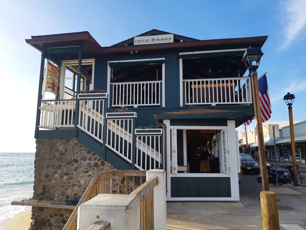 Cheeseburger Paradise in Lahaina, Maui, Hawaii.