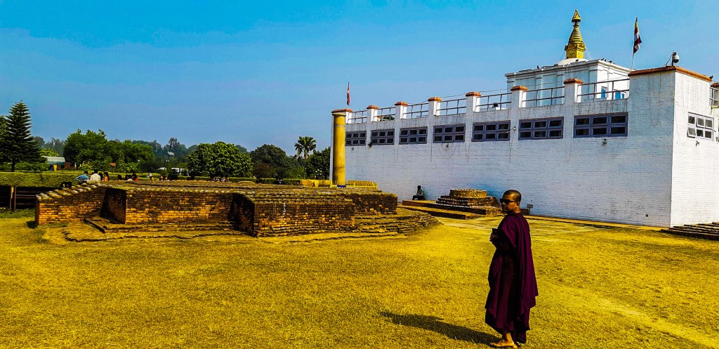 Ashoka Pillar, Lumbini, Nepal.