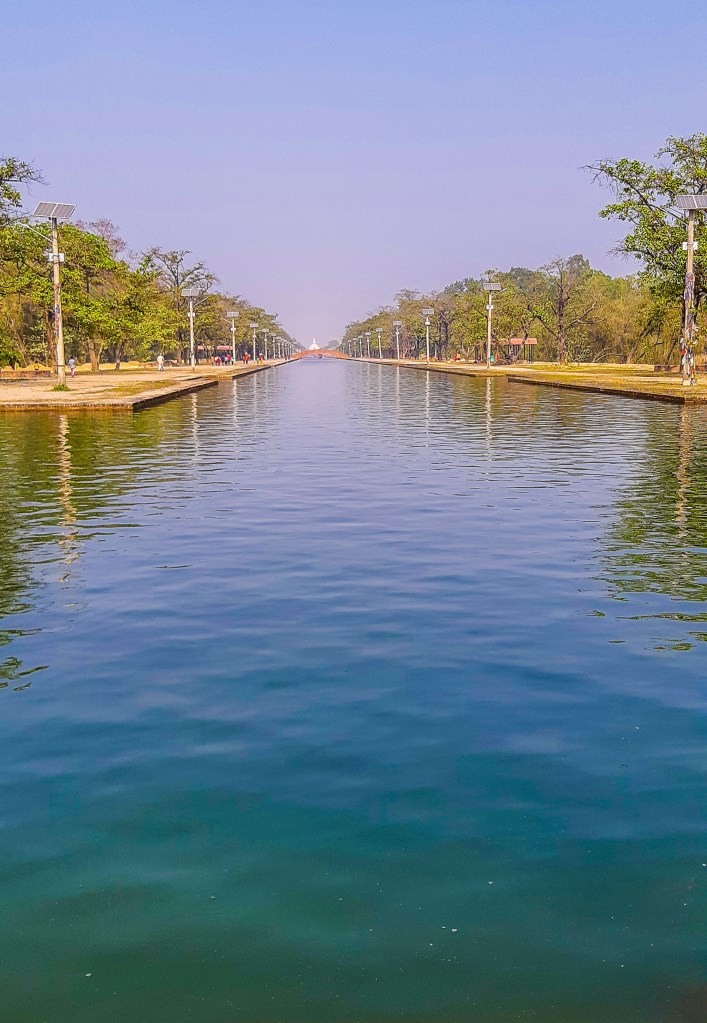 Water-of-Life Canal, Lumbini, Nepal.