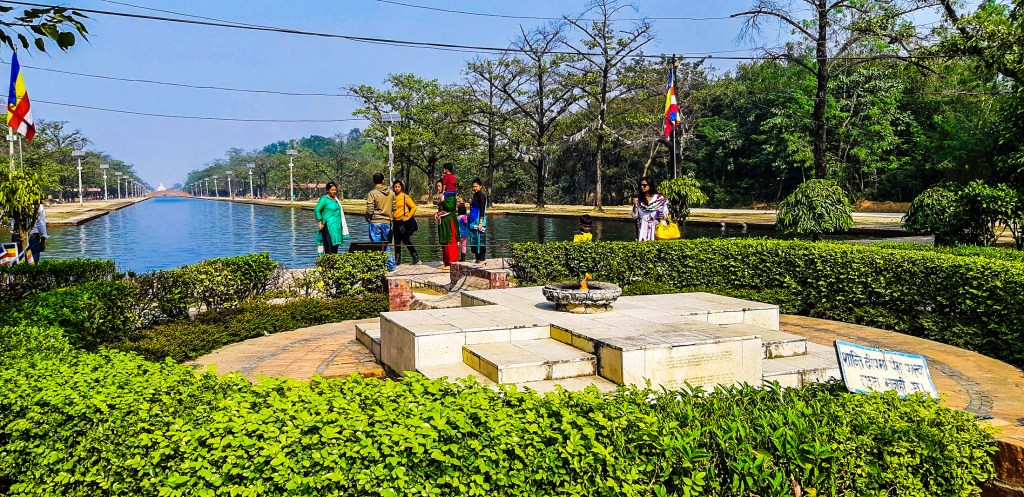Eternal Peace Flame, Lumbini, Nepal.