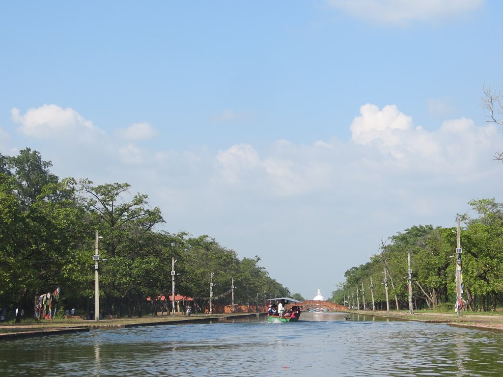 Water of Life Canal, Lumbini, Nepal.