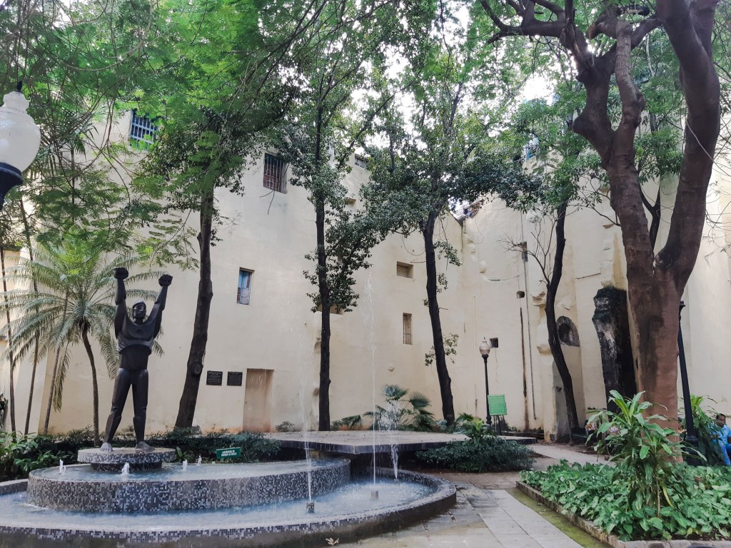 Park in Old Havana, Cuba travel.