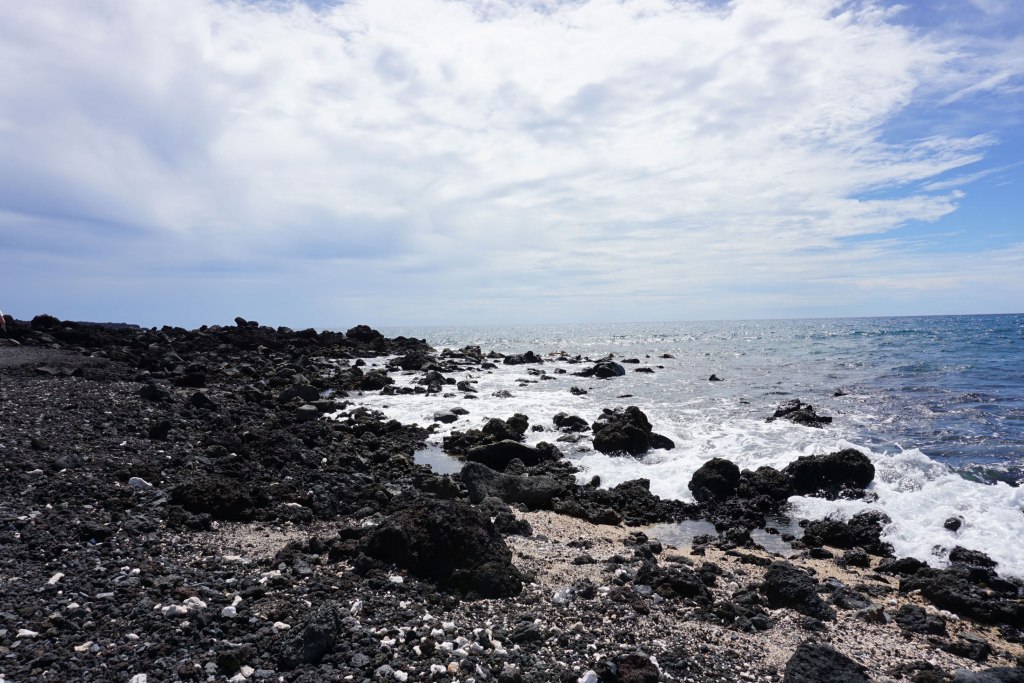 La Perouse Bay, Lava Fields, south of Maui, Hawaii.