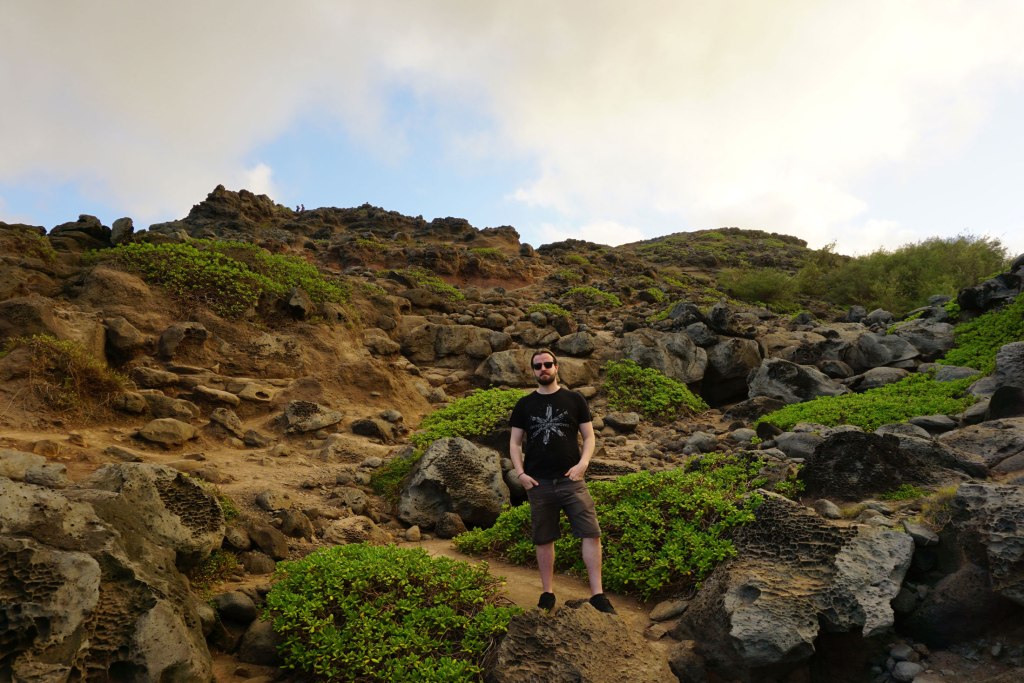 Nakalele Blowhole, northwest of Maui, Hawaii.