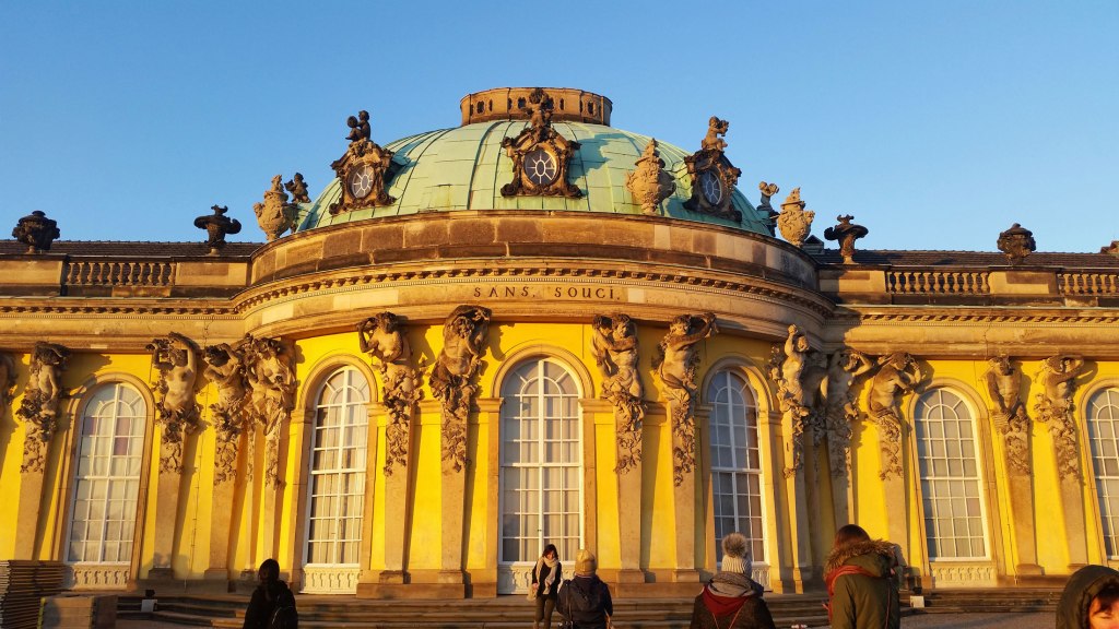 Sanssouci Palace, Potsdam, Germany.