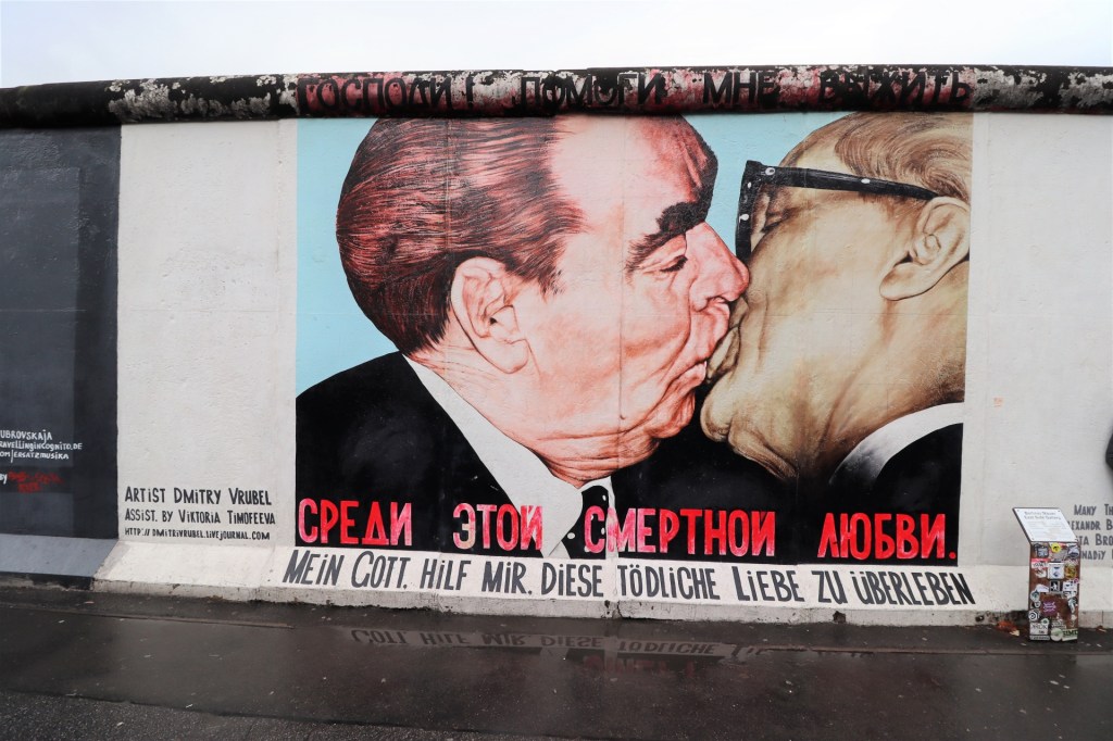 East Side Gallery, Friedrichshain, Berlin, Germany.