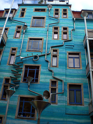Kunsthofpassage Neighbourhood, Dresden, Germany.