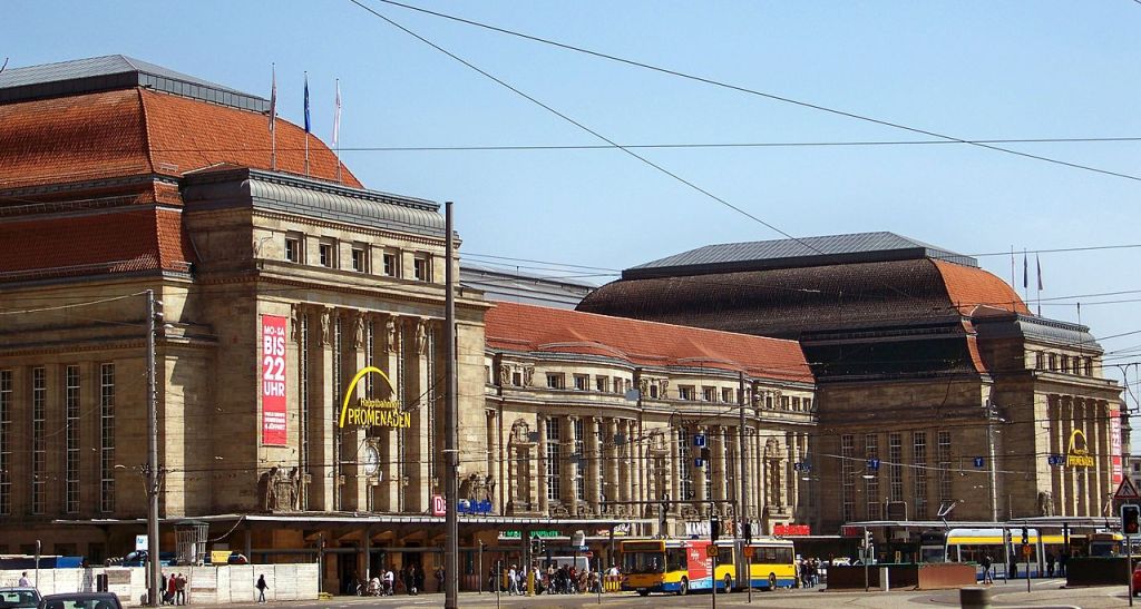 Leipzig Hauptbahnhof, Germany.