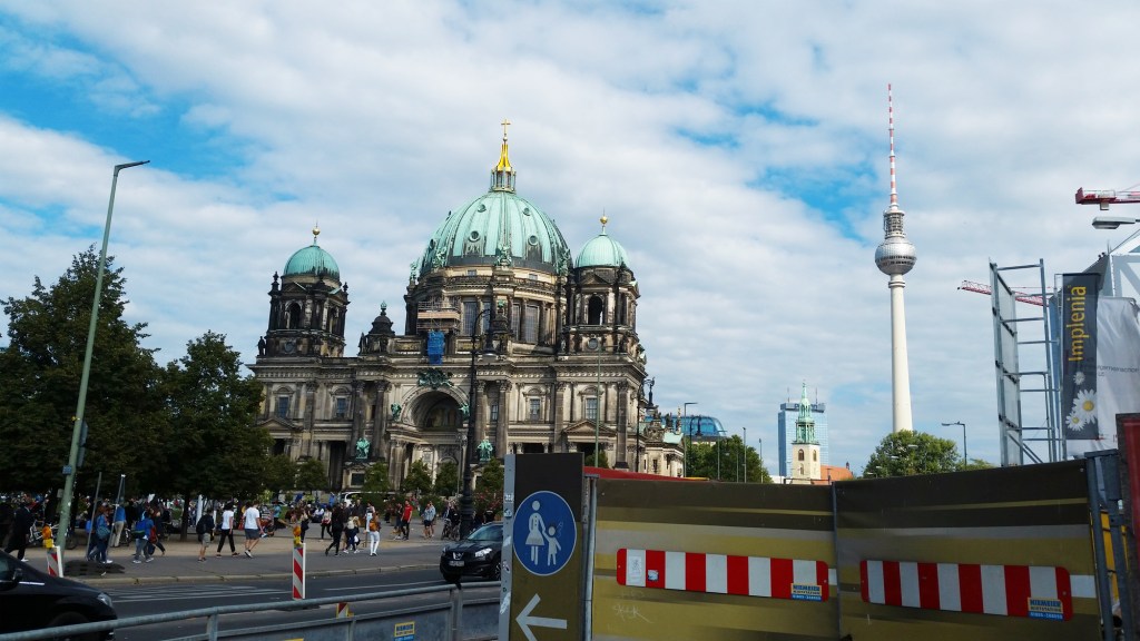 Alexanderplatz in Mitte, Berlin, Germany.