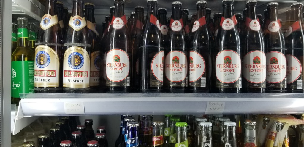 Beers found in Spätis, Berlin, Germany.