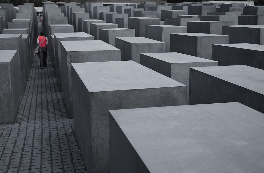 Holocaust Memorial, Mitte, Berlin, Germany.