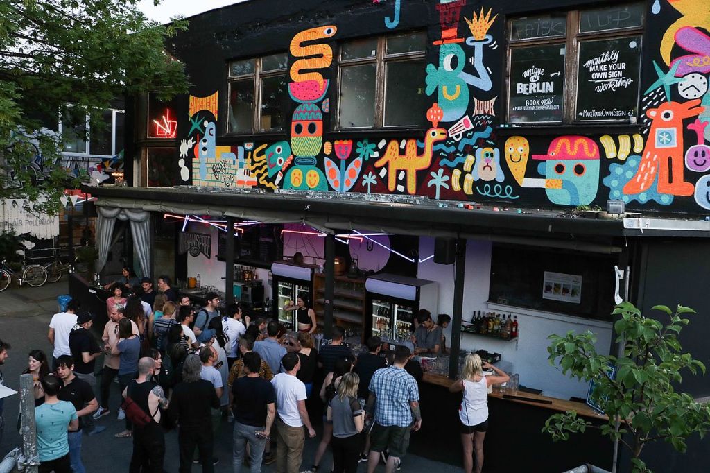 Urban Spree, Friedrichshain, Berlin, Germany.