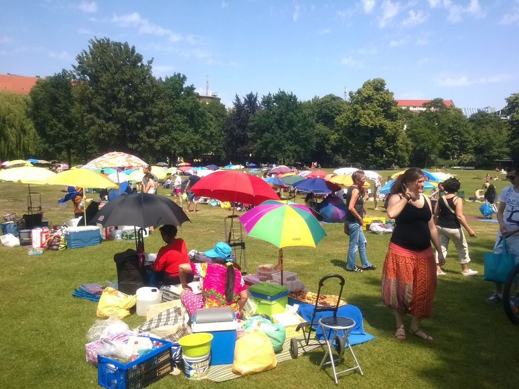 Thai Park, Wilmersdorf, Berlin, Germany.
