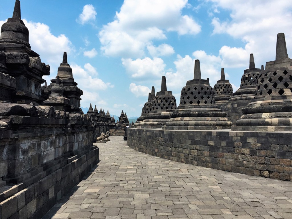 Borobudur Temple, Central Java island, Indonesia.