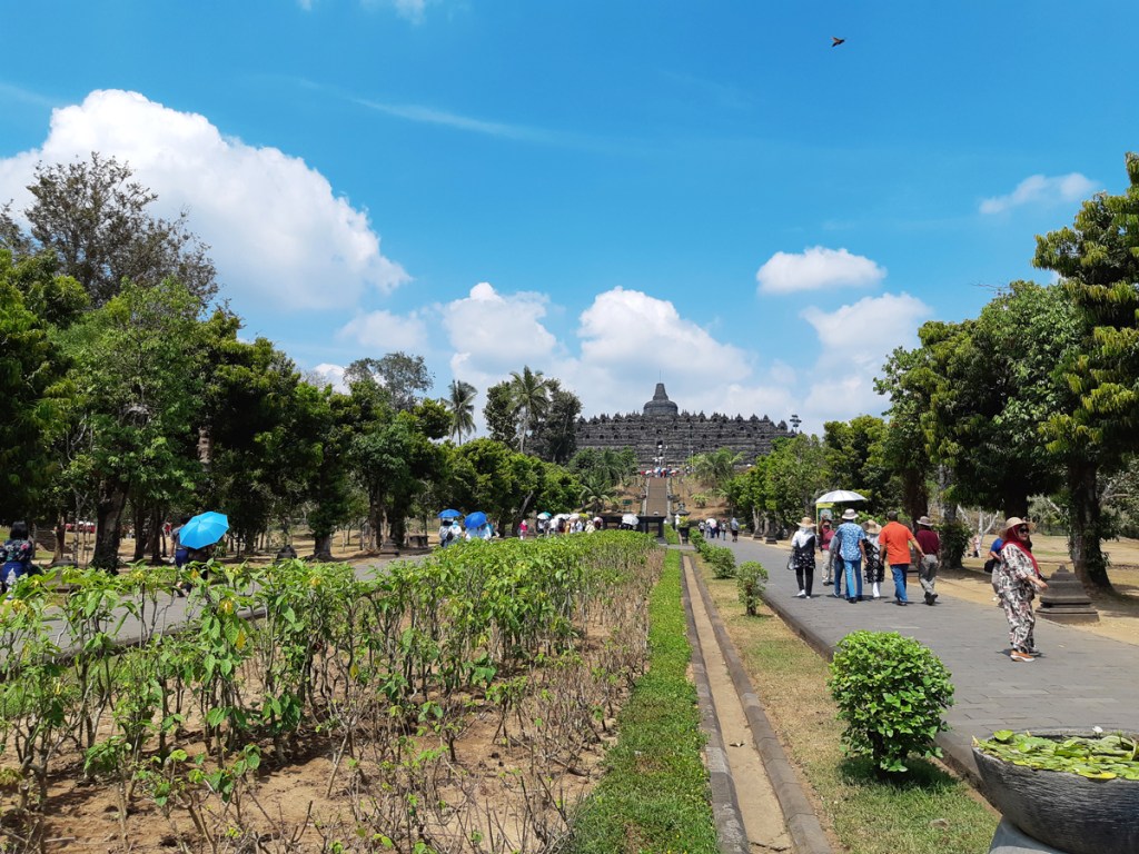 Borobudur Temple, Central Java island, Indonesia.