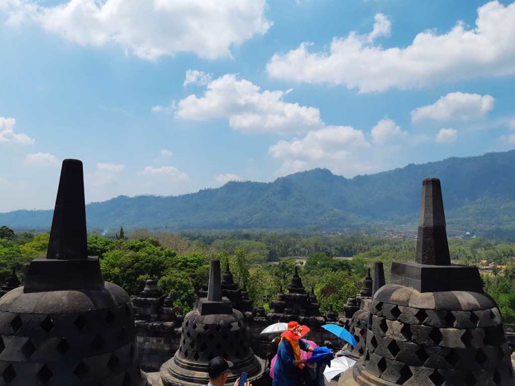 Borobudur Temple, Central Java island, Indonesia.