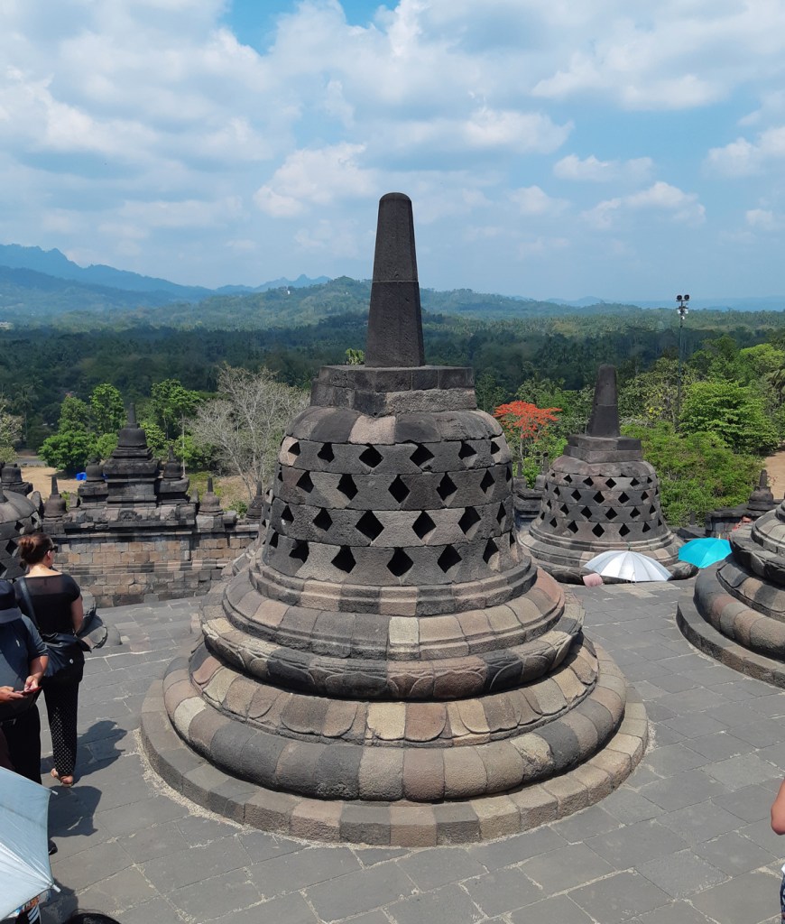 Borobudur Temple, Central Java, Indonesia.