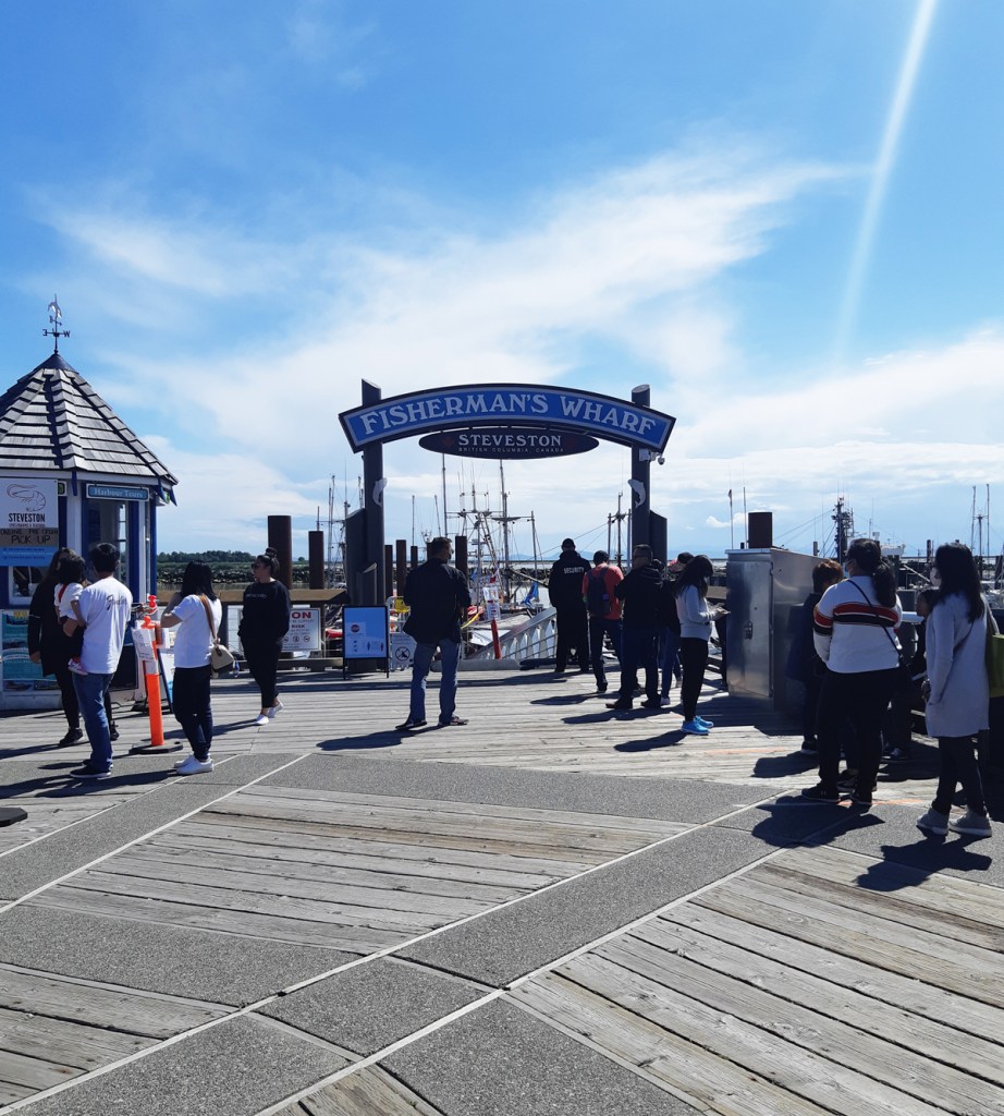 Steveston Village, Fisherman's Wharf, Richmond BC, Vancouver Lower Mainland, Canada.